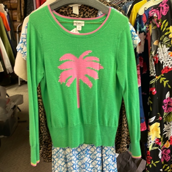 🔥GUC Vintage L Lilly Pulitizer Cashmere Sweater